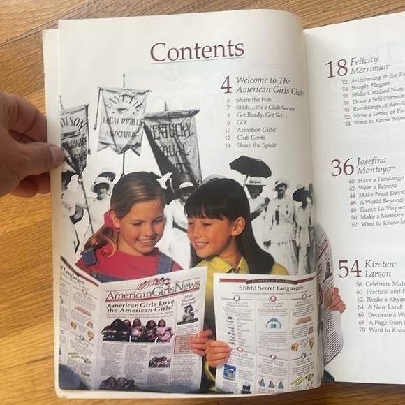 American Girl doll American Girls Club Handbook - Picture 4 of 8